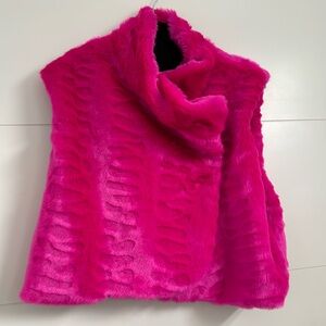 Pink Fur vest